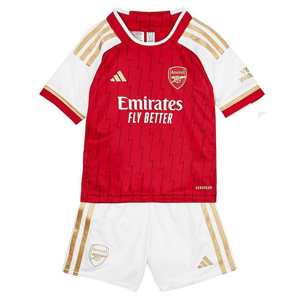 Arsenal barna sett - Heima blusa og shorts